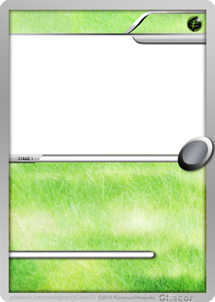 Pok�mon Card Homemade Blanks