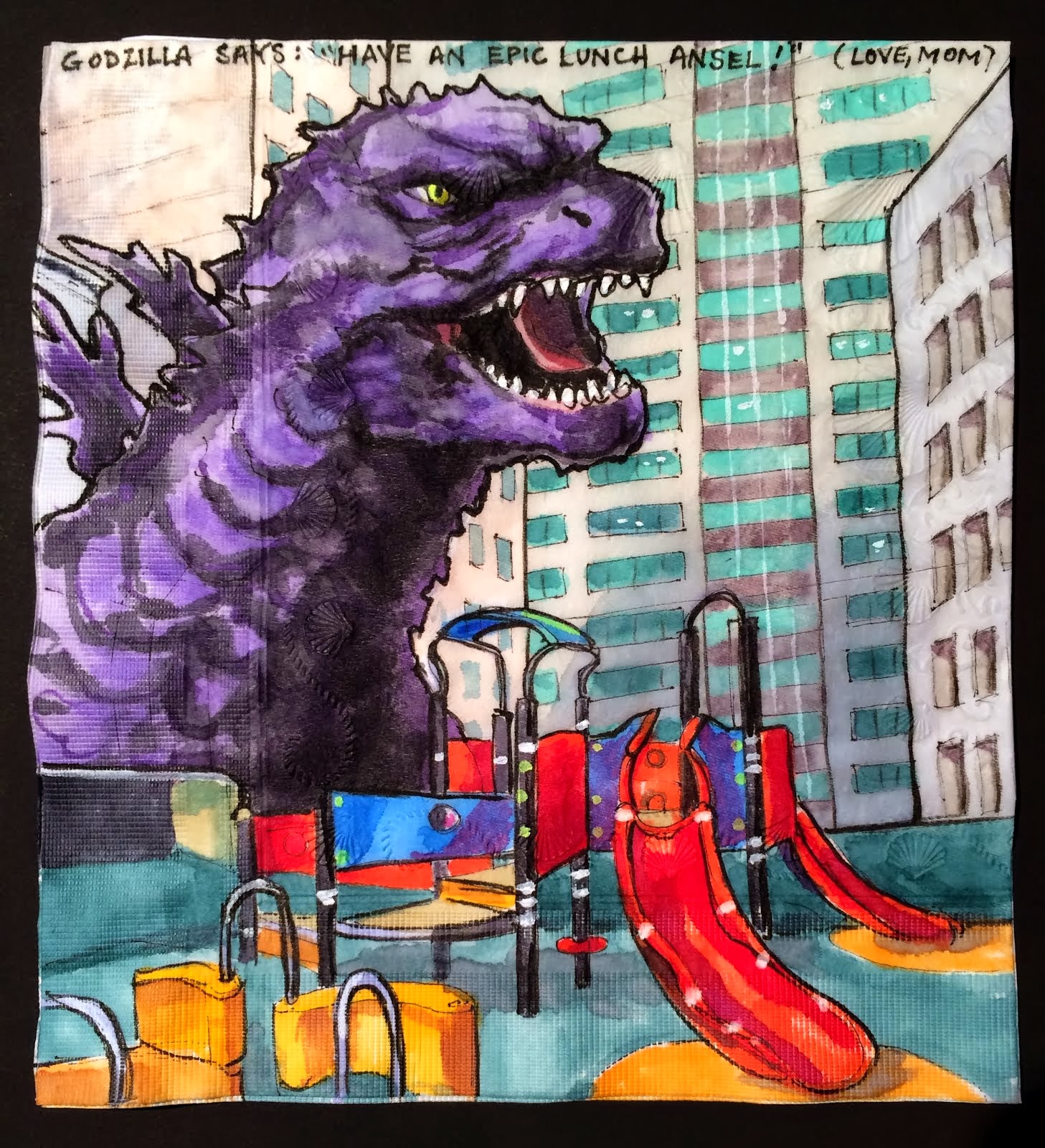 Godzilla ate my homework characters 07 picture