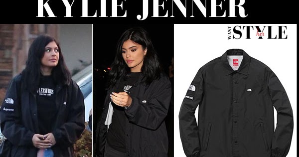 supreme black anorak