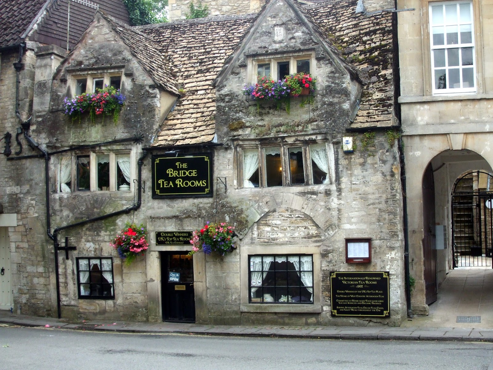 Rosemary's Sampler The Bridges Tea Room, BradfordonAvon