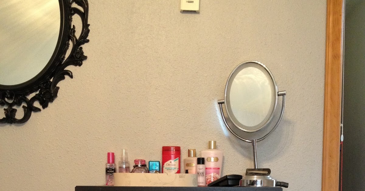 Courtney's Crafty Custom Creations 8 vanity table?! whaaaaat?