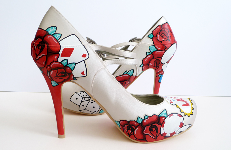 Pony Chops to fabulous Las Vegas Wedding Shoes