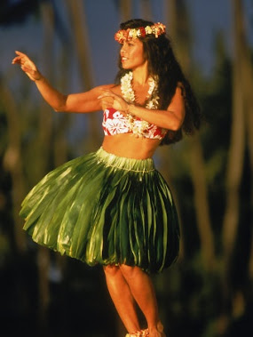 Hula Dancer in Hawaii
