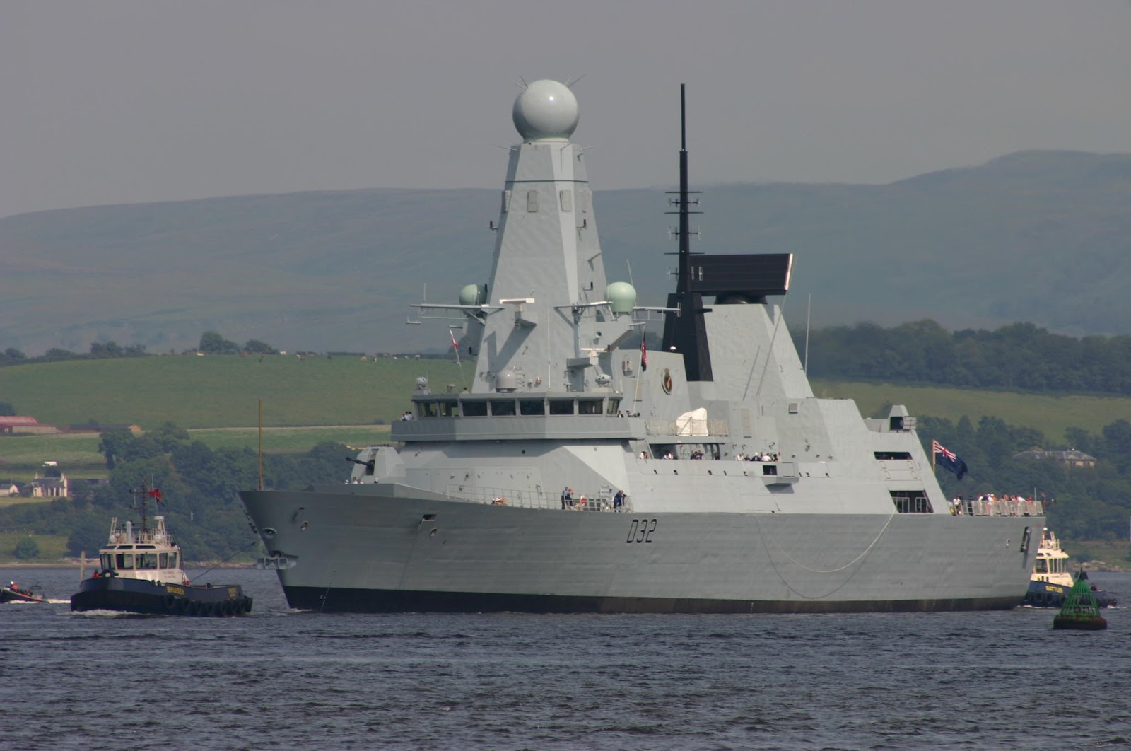 SNAFU! HMS Daring.