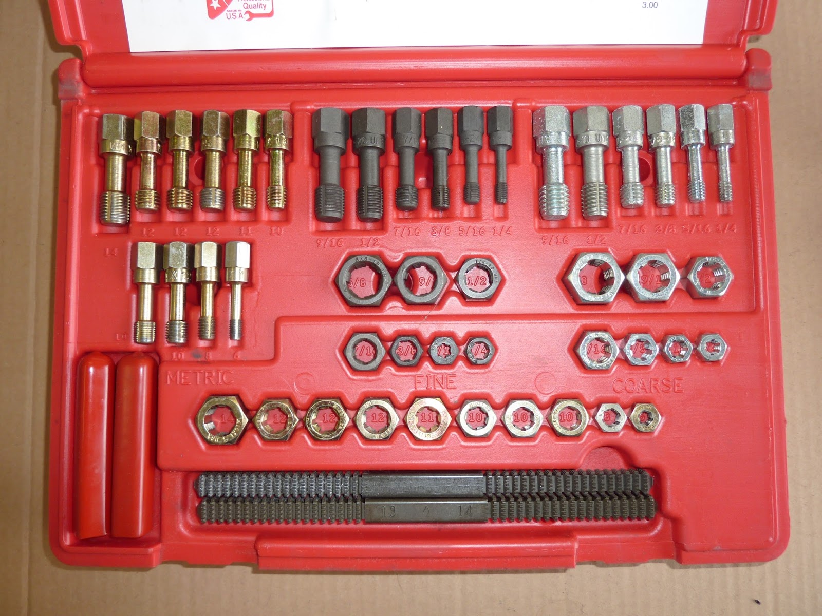 BikeTech7 Repairing Threads (On The Cheap)