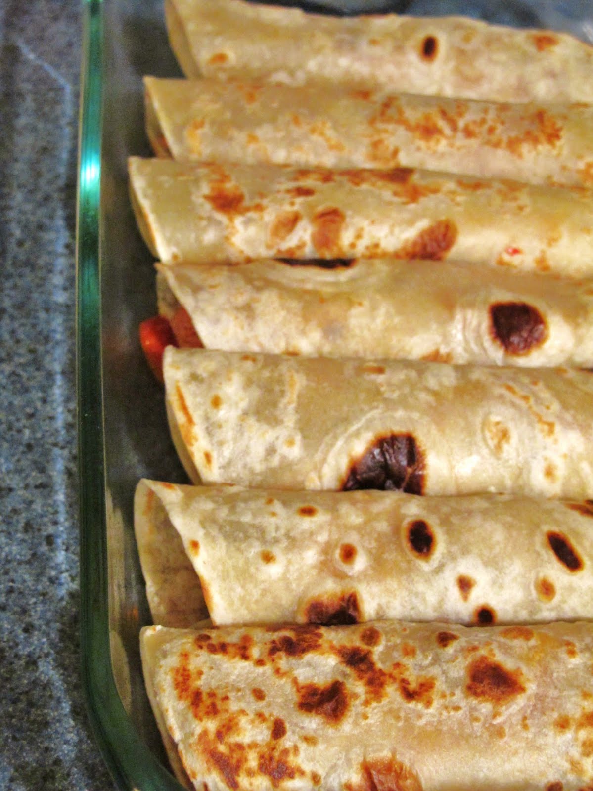 The Small Boston Kitchen Spanish Enchiladas