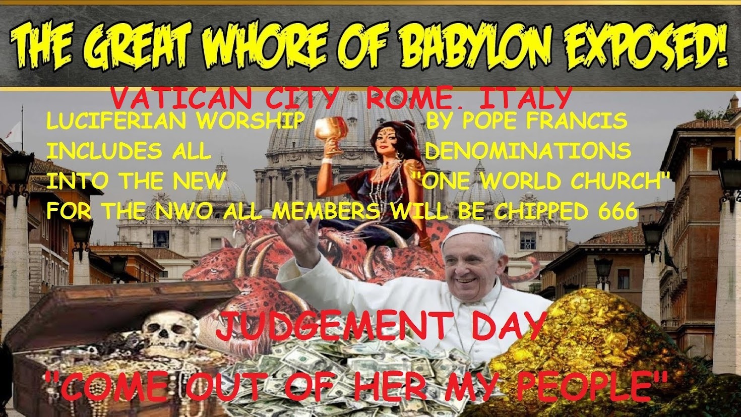 THE GREAT WHORE OF BABYLON EXPOSED!