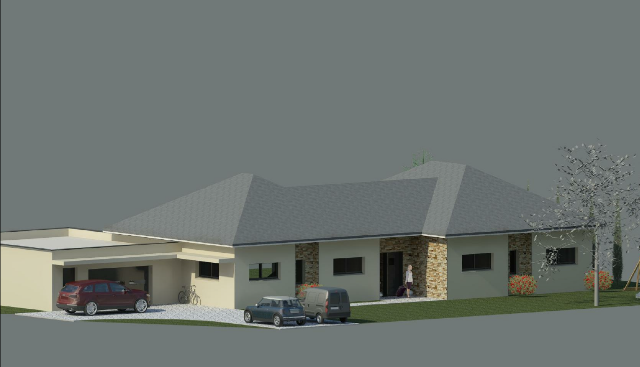 Plan Maison Plain Pied Longueur - Idee Plan Maison En Longueur ... Plan Maison Plain Pied Longueur - Idee Plan Maison En Longueur ...
