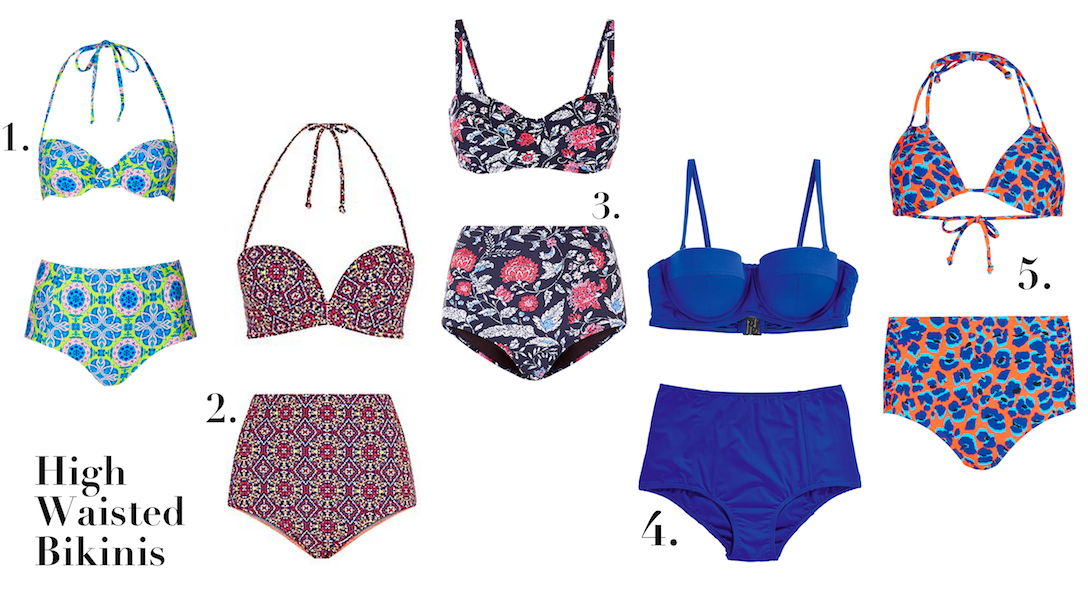 h and m high waisted bikini bottoms