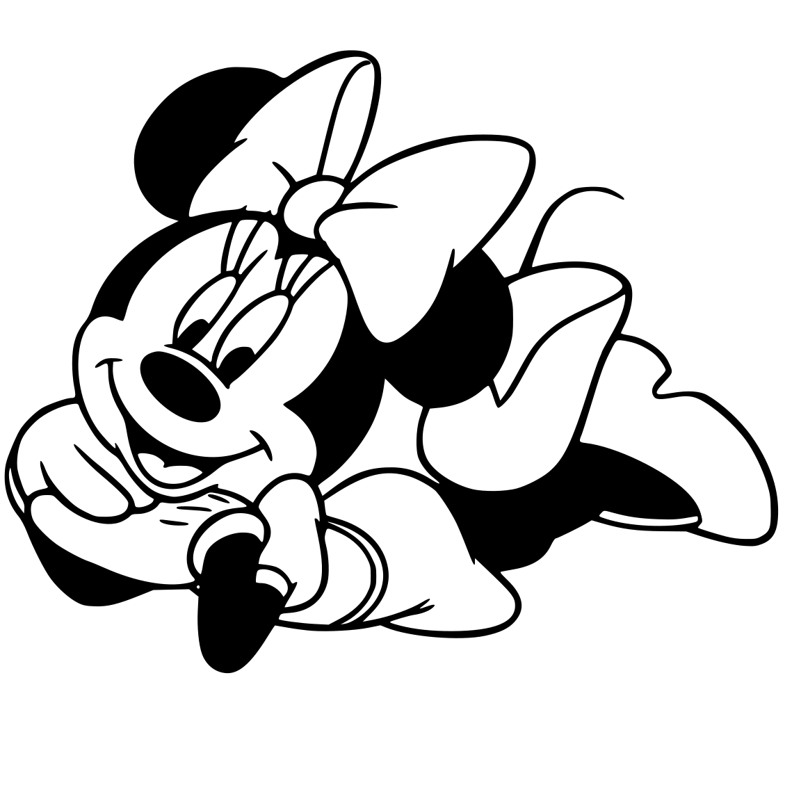 Lets Cut Something!: Minnie Mouse