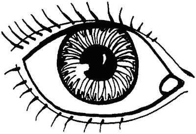 Line Drawing :: Clip Art :: Eye