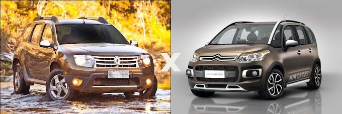 COMPARATIVO - RENAULT DUSTER x CITROËN AIRCROSS