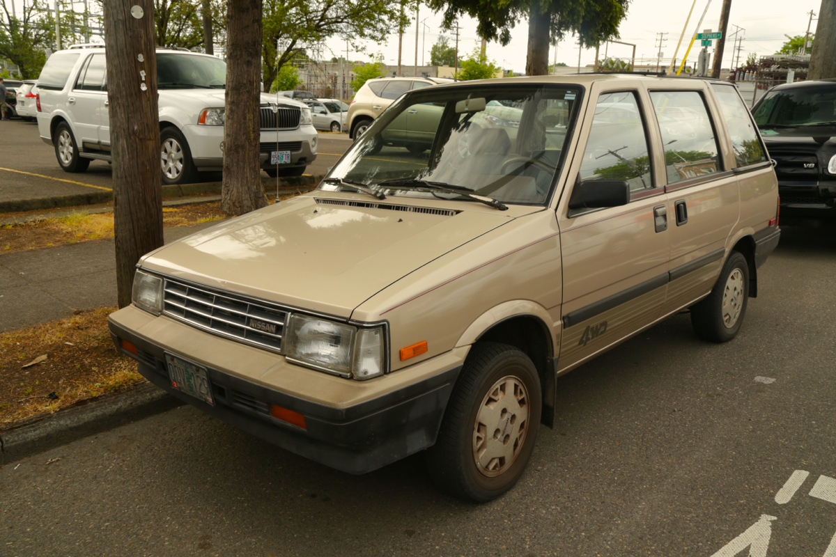 1986 Nissan Stanza 4wd wagon.