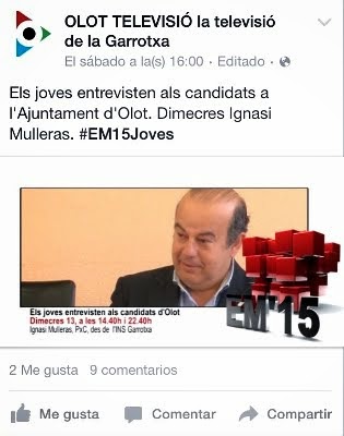 Facebook d'Olot TV