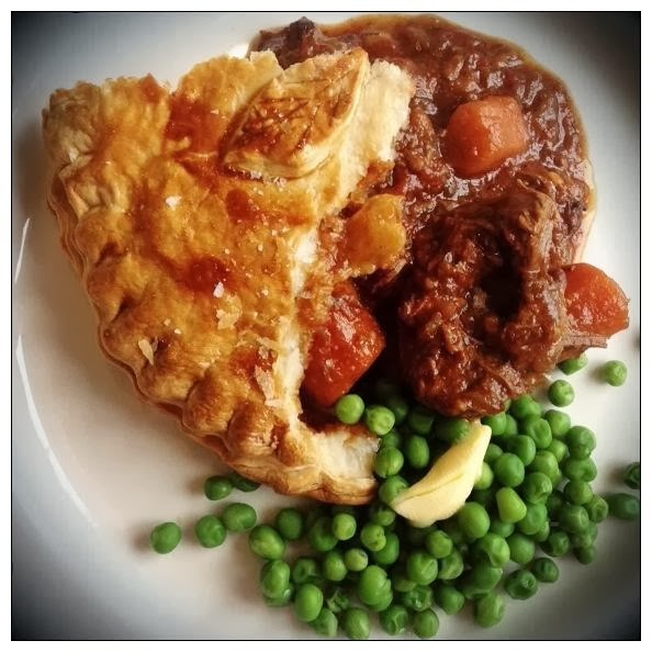 The Game Bird Food Chronicles Beef Pie with Quick Flaky Pastry
