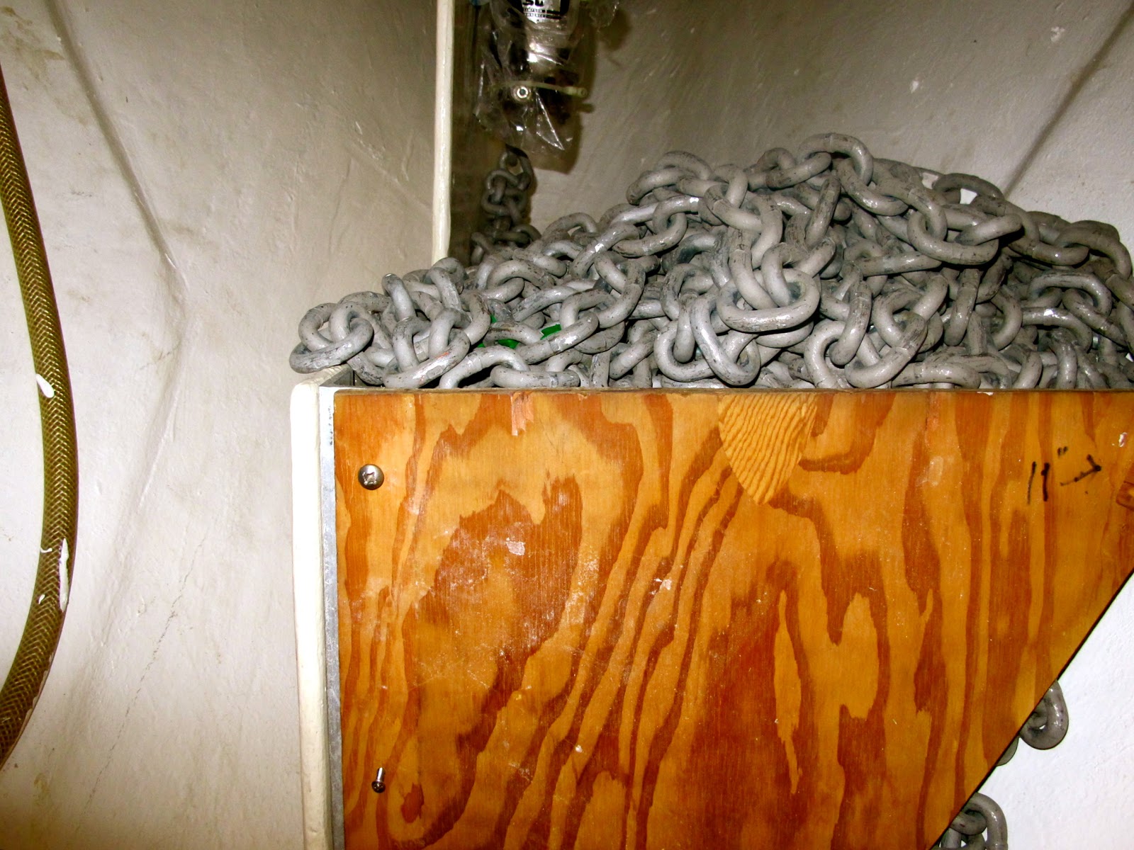 Windtraveler Anchor Locker Reconfiguration