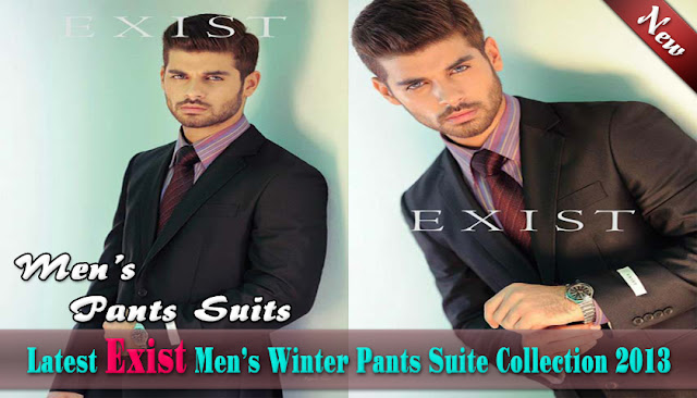 Latest Exist Men's Winter Pants Suite Collection 2013