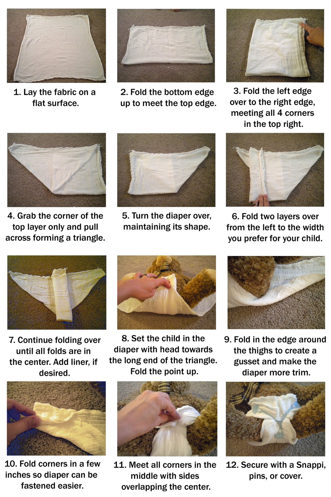 FriendFeature Friday Cloth Diapers 101...part 2! Fun Cheap or Free
