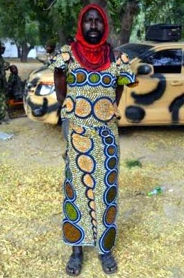 Boko Haram leader disguised as a woman