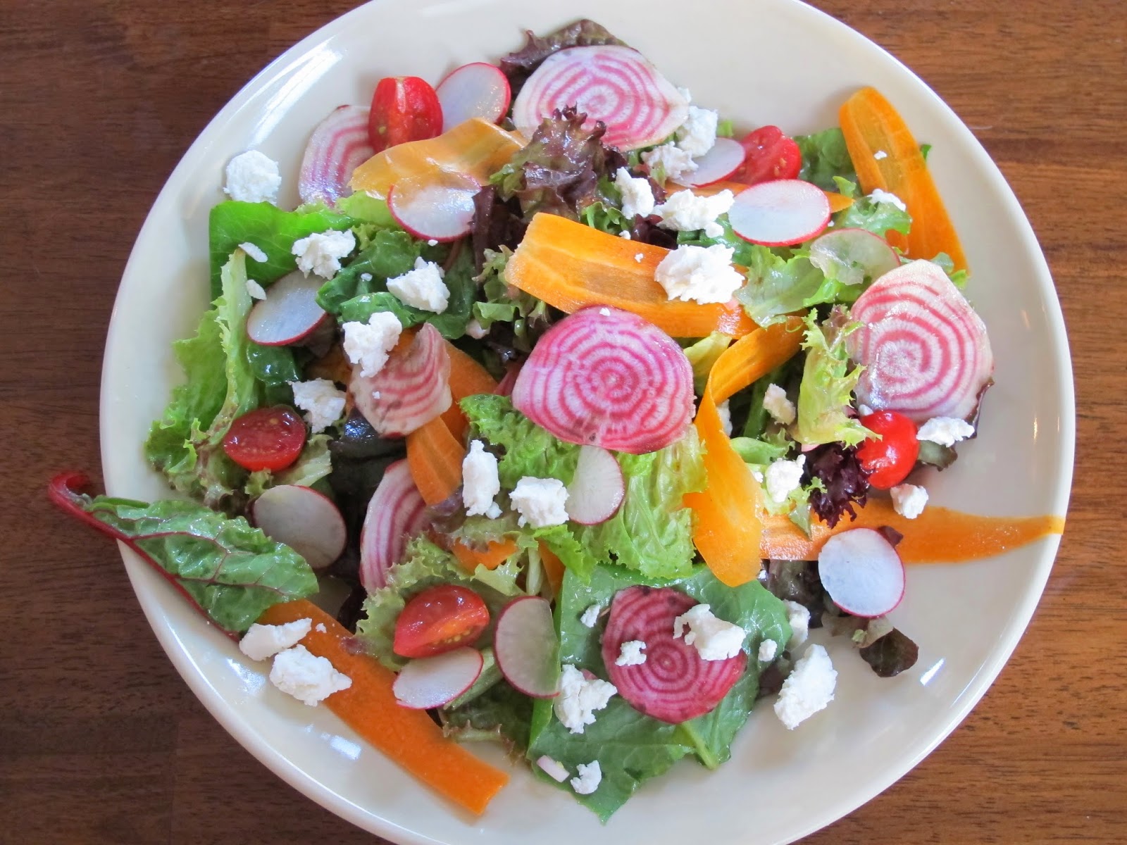 Kitchen Sink Diaries Ojai Raw Veggie Salad