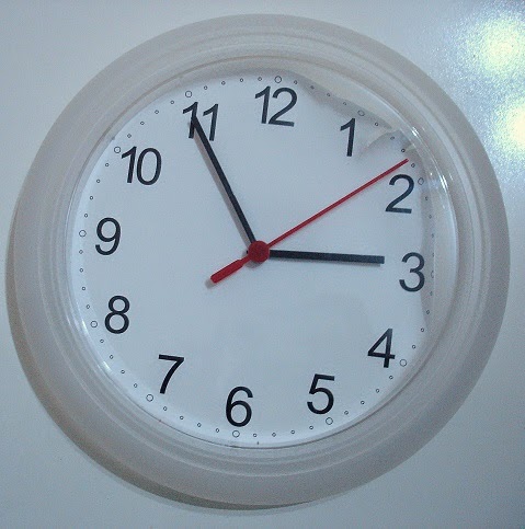 Febrero es así Transformando la esfera de un reloj