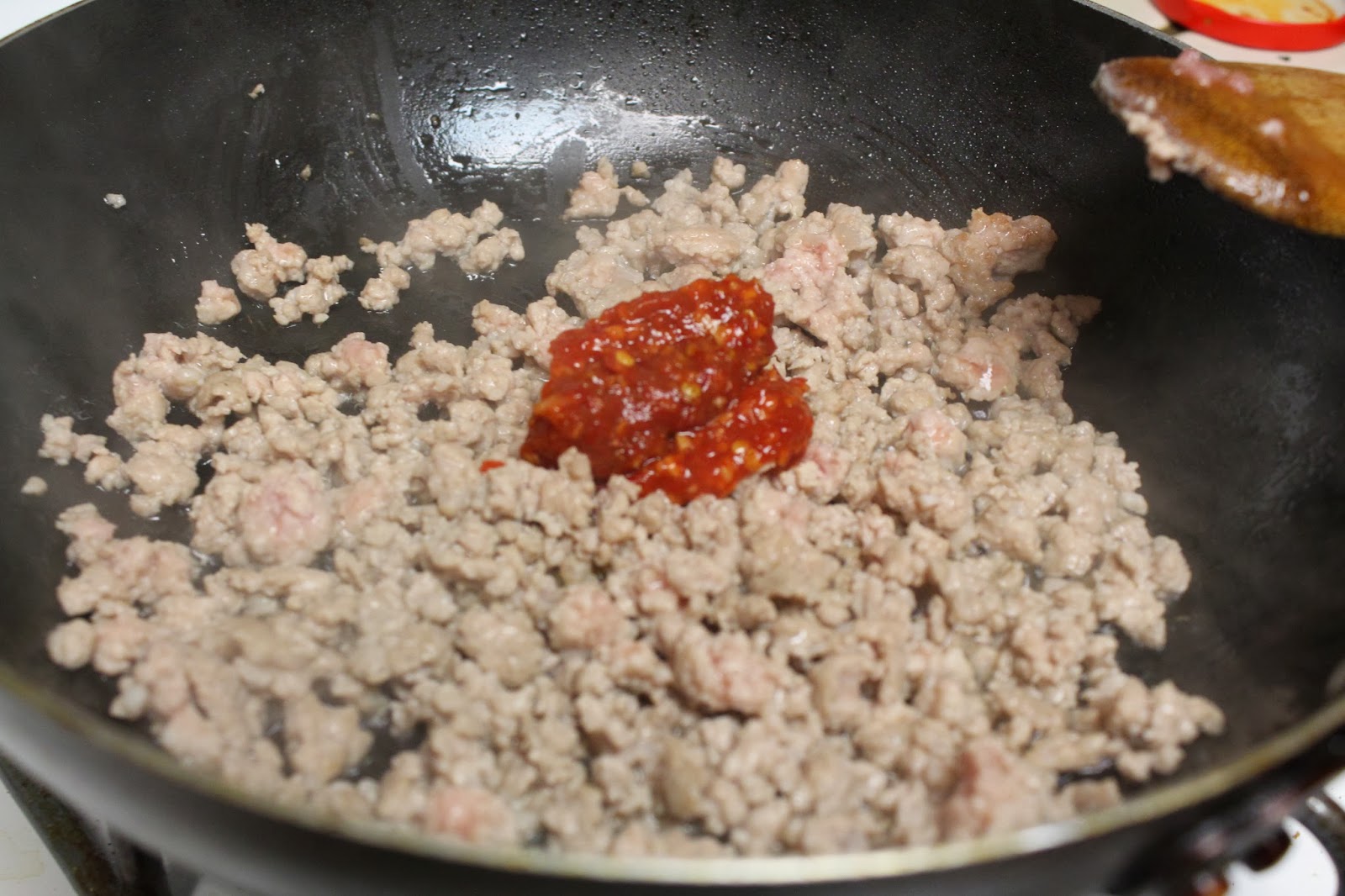 Zucchini and pork stir fry Kathy Nom Nom