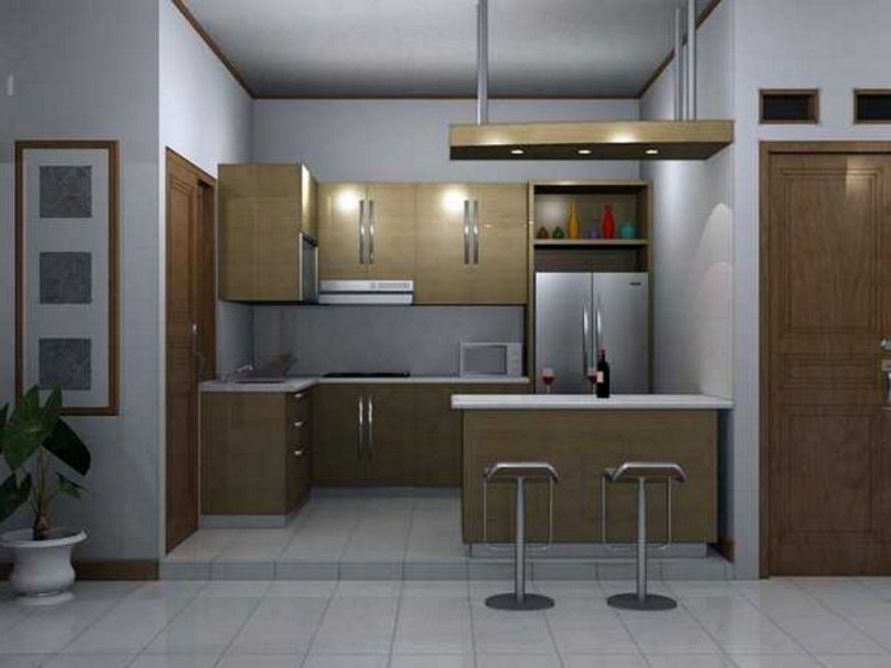 Penataan Desain Dapur di Ruang Tengah Inspiratif