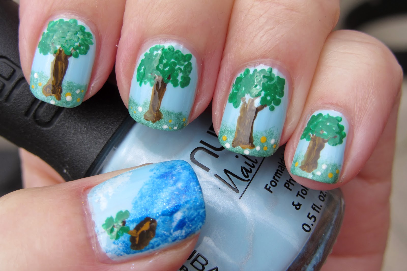 1. Nature-inspired nail art designs - wide 2