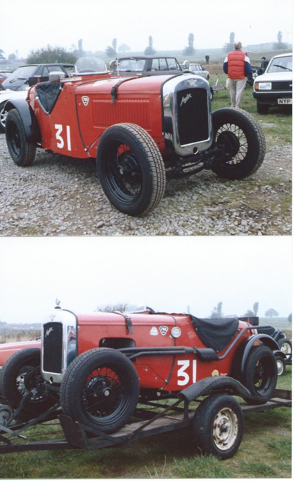 Austin Healey Sprite Mk2 restoration Austin 7 special pictures