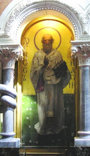 М.Врубель. "Святой Афанасий", иконостас, Кирилловская церковь, Киев