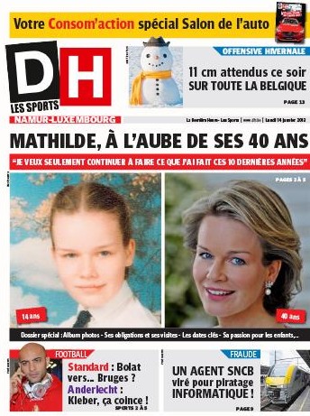 CASA REAL BELGA - Página 14 Mathilde+DH+tidning