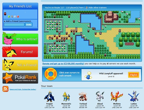 Pokémons Iniciais - Pokémon Unova RPG