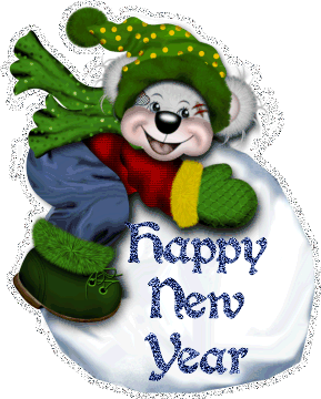 ImagesList.com: Happy New Year, Animated Gifs, part 2