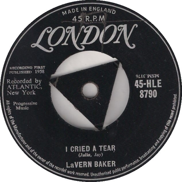 FROM THE VAULTS LaVern Baker I Cried A Tear