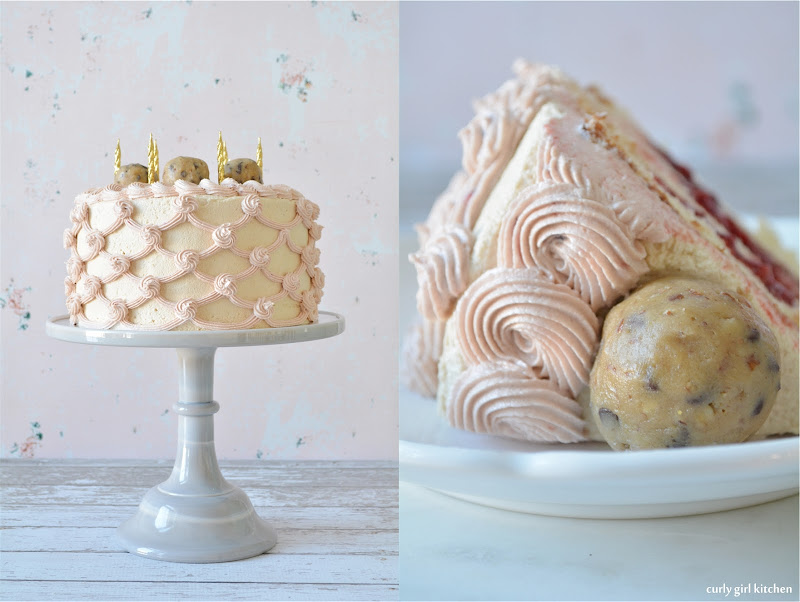 Curly Girl Kitchen Peanut Butter and Jelly Cake