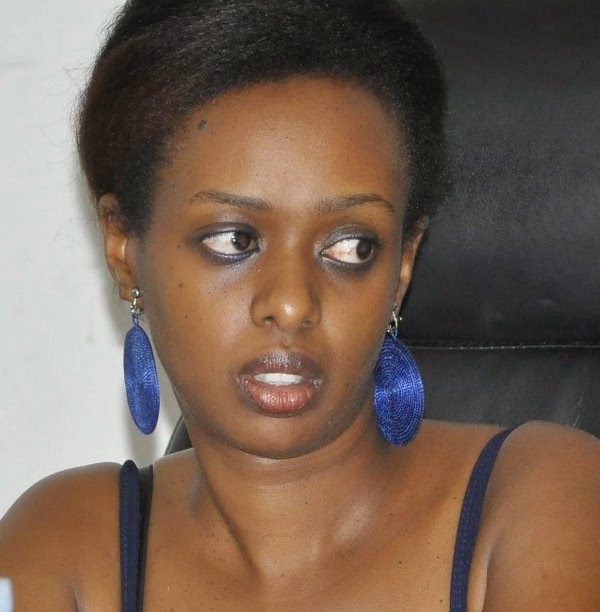 Diane Rwigara,umukobwa w’imfura ya Rwigara Assinapol (Ifoto Interineti) .