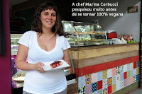 A chef Marina Corbucci pesquisou muito antes de se tornar vegana