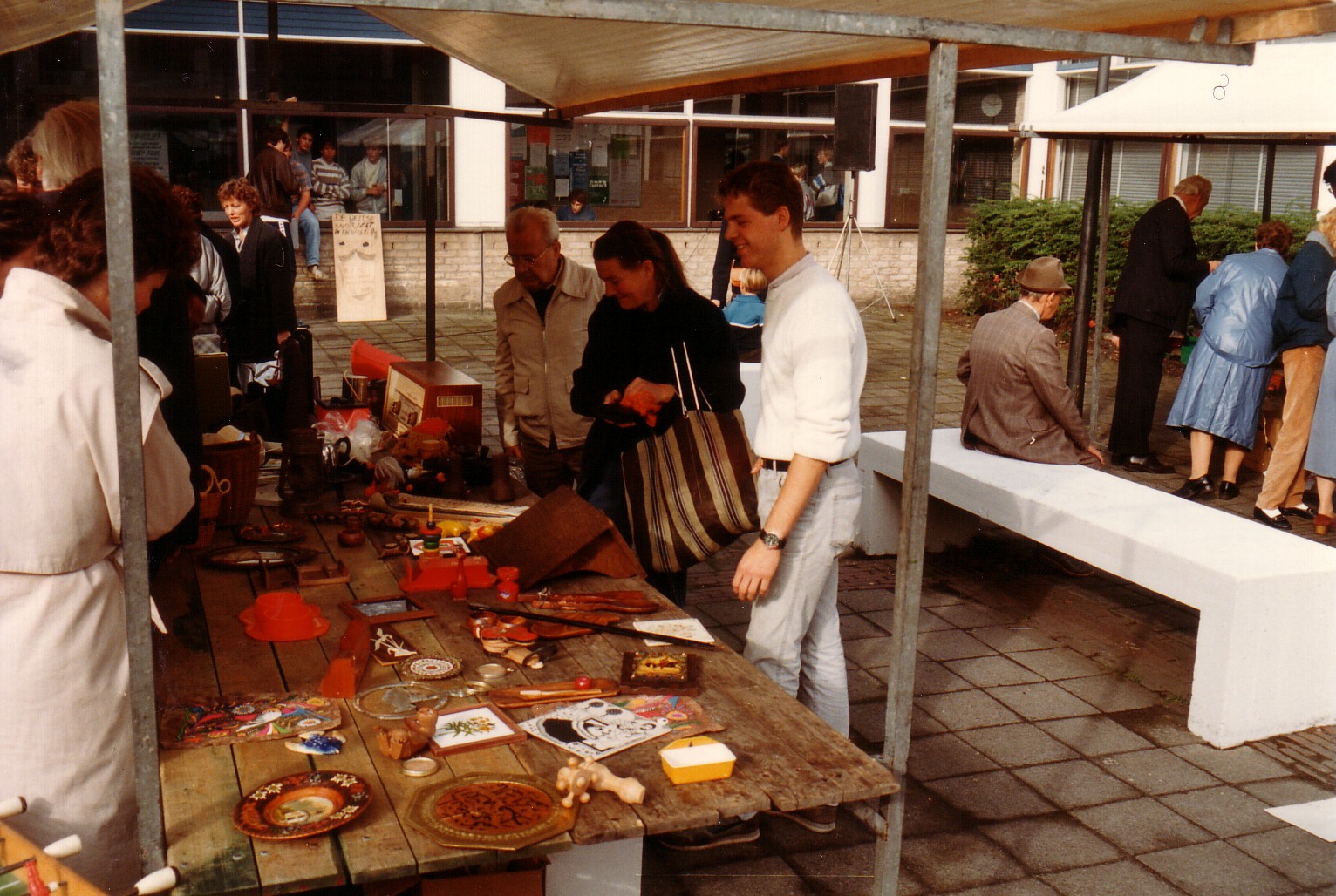 Rommelmarkt  op 10 oktober 1985