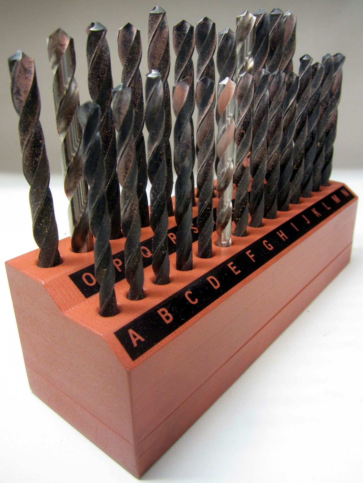 MI Shop Tools Inventions Vintage Drill Bit Holders