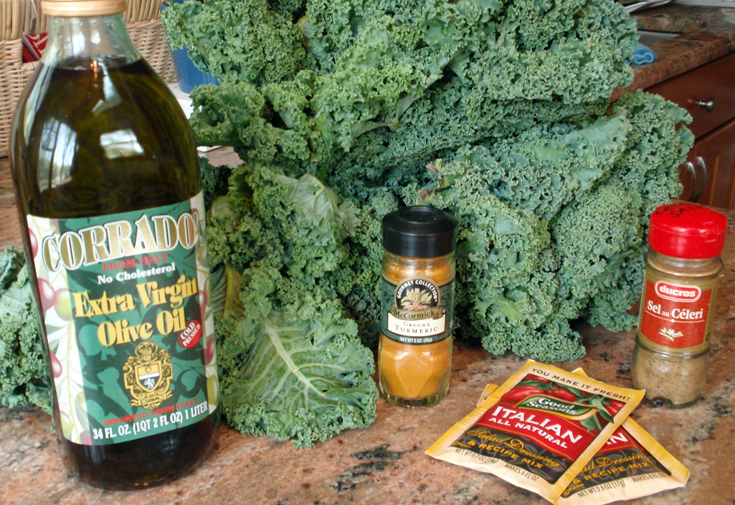 My Great Challenge Make your own Kale Chips Super Healthy Food