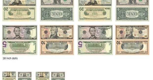 doll money
