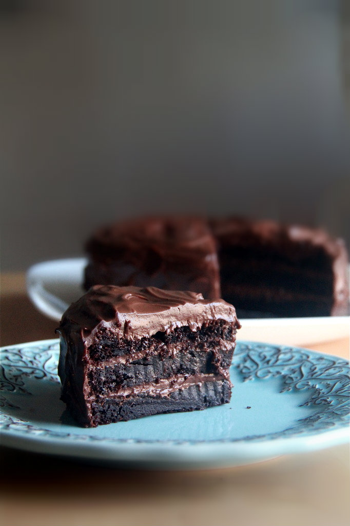 Crumbs and Cookies: chocolate blackout cake.