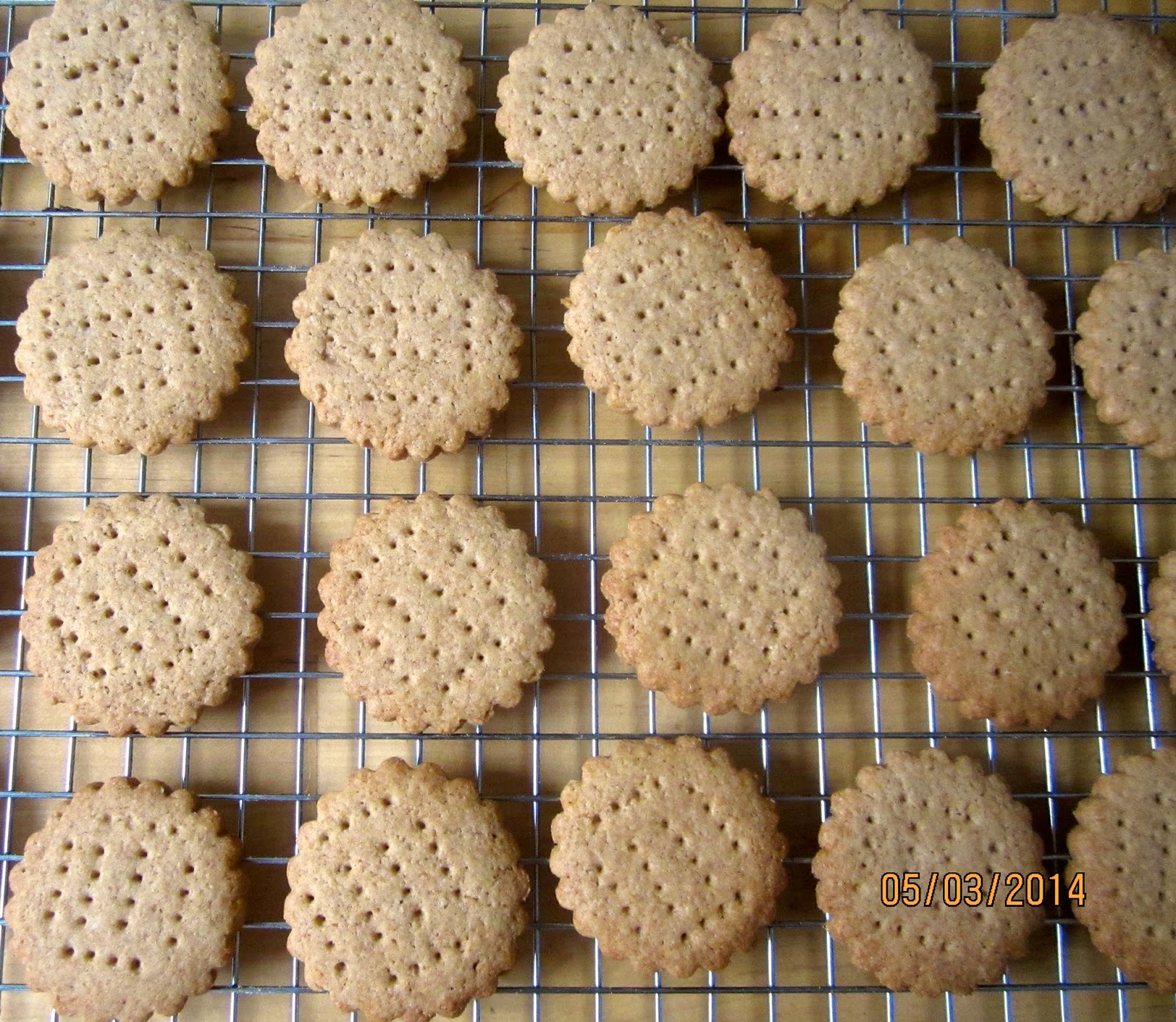 Brot & Meer VICTORIANISCHES GEBÄCK ENGLISH DIGESTIVE BISCUITS