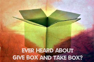 Give box and take box Give box and take box