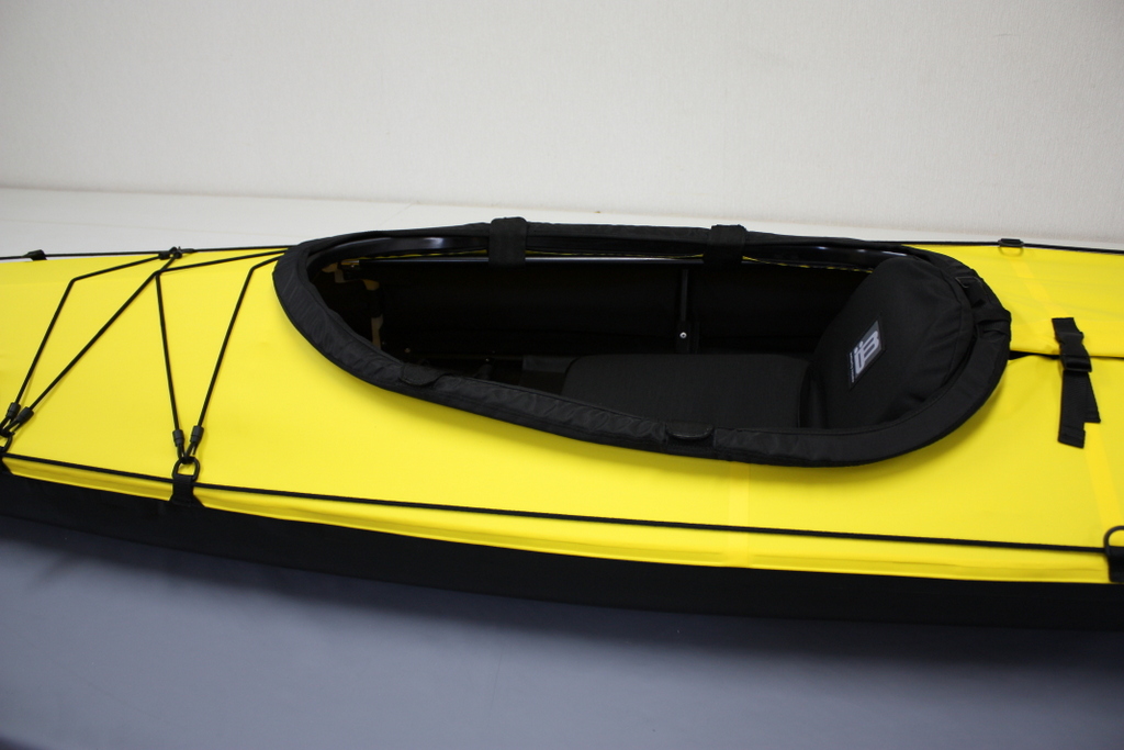 フォールディングカヤックビルダー クルーソー４６０トランスフォーマー イエロー