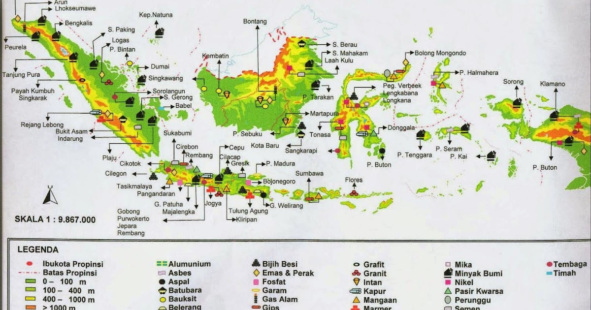 Sumber Daya Alam Yang Terdapat Di Indonesia  Tempat Mencari Ilmu