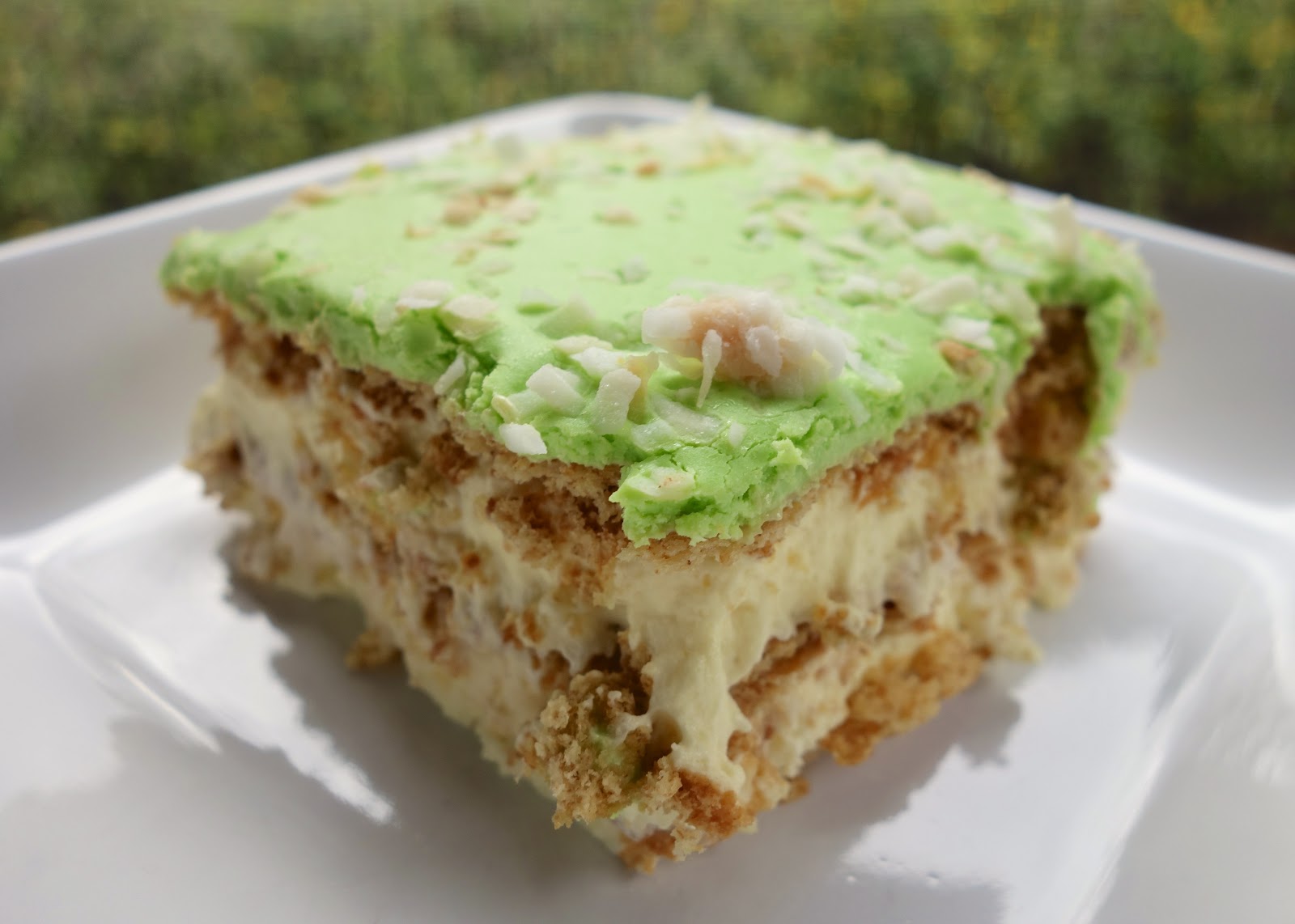 Key Lime Coconut Eclair Cake Plain Chicken