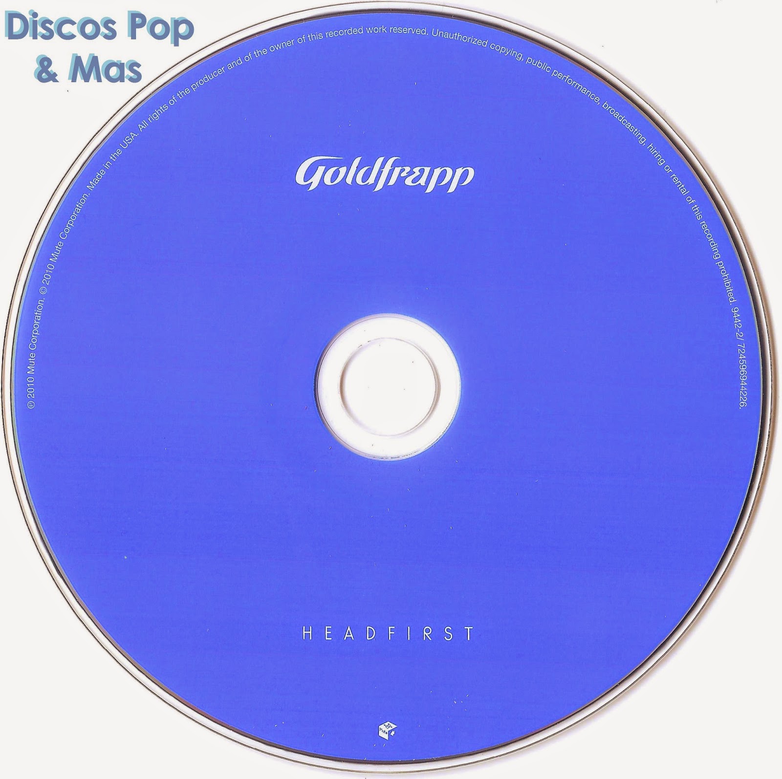 Discos Pop & Mas Goldfrapp Head First