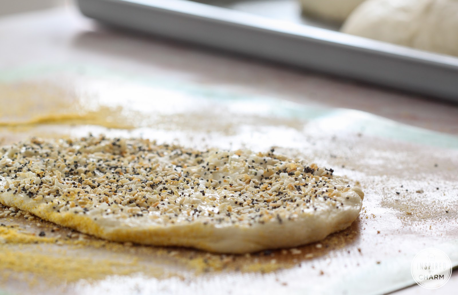 A Year of Yeast "Everything" Flatbread