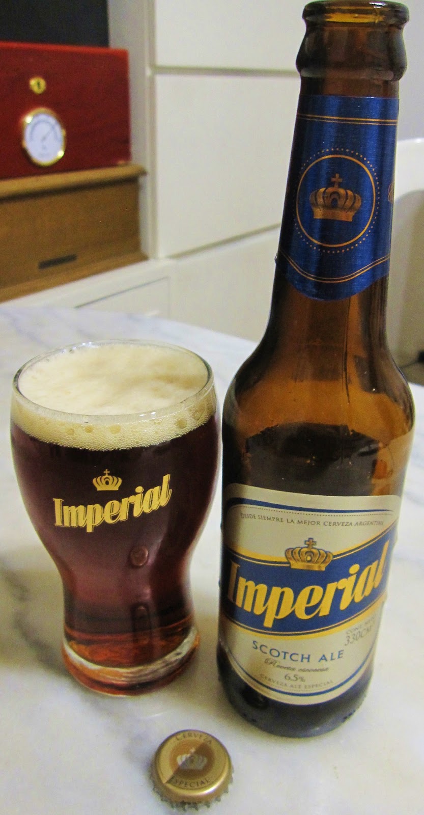 Sebastian Bossi Nueva Cerveza Argentina! Imperial Scotch Ale